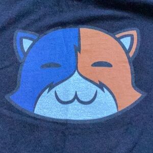 Kids Fortnite Meowscles Black Graphic T-Shirt